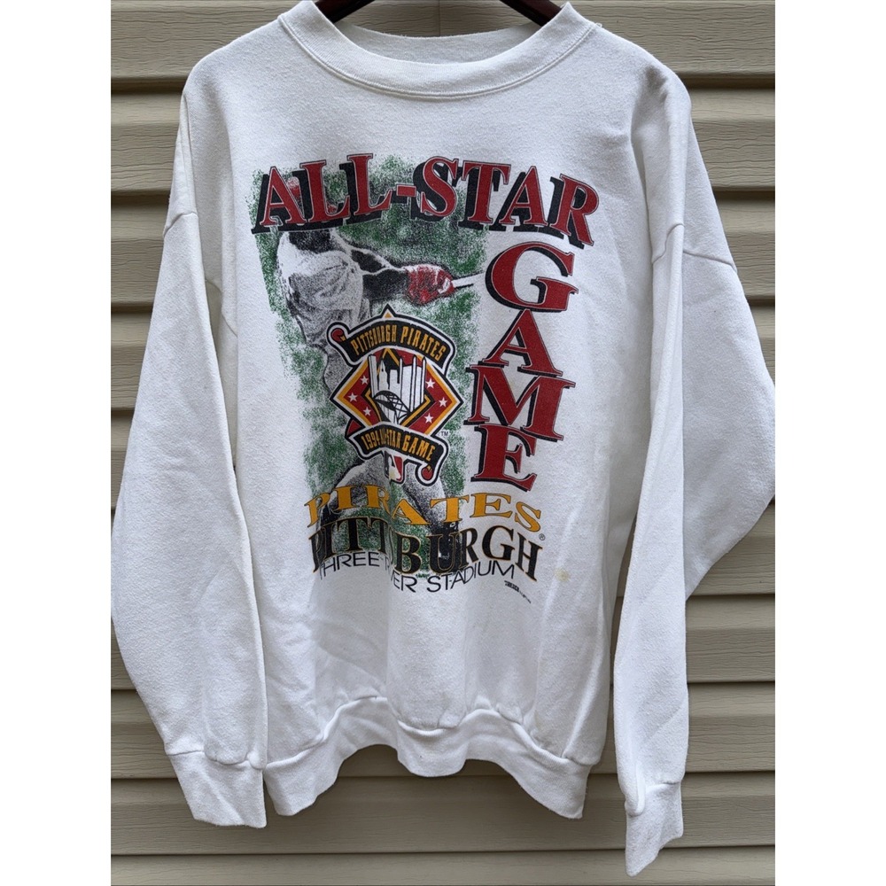1994 MLB All-Star Game Crewneck Trench Ultra Ken Griffey Jr Cal Ripken XL
